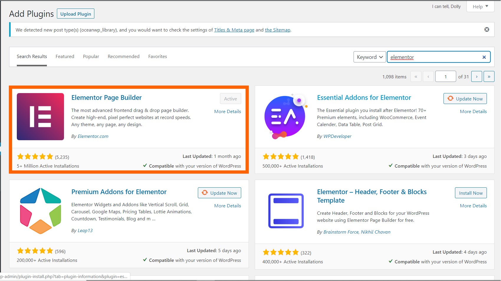 drag and drop builder